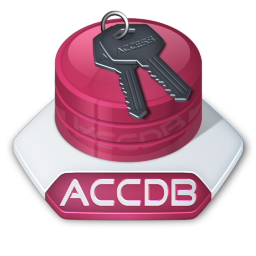 MS Access ACCDB Icon 256x256 png